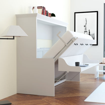 Adonis Full Murphy Bed with Desk