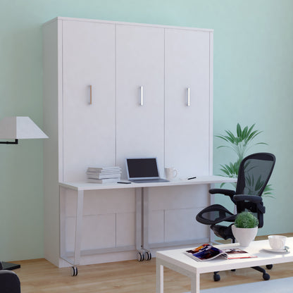 Alexa Queen Murphy Bed with Desk