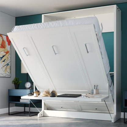 Azores Queen Murphy Bed with Desk