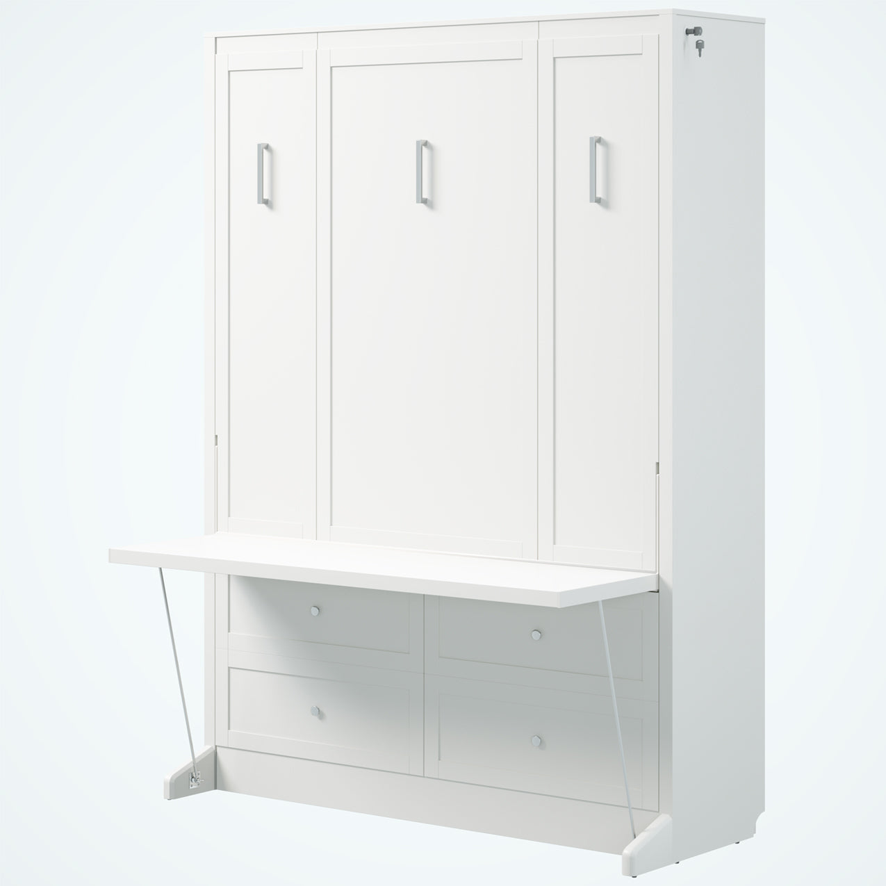 Azores Queen Murphy Bed with Desk