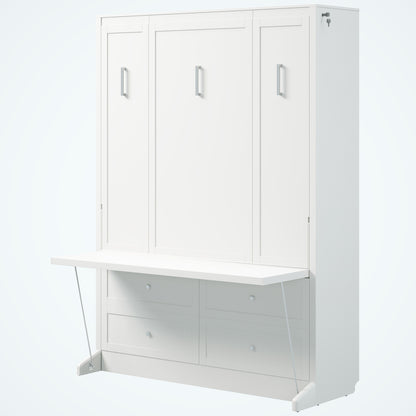 Azores Queen Murphy Bed with Desk